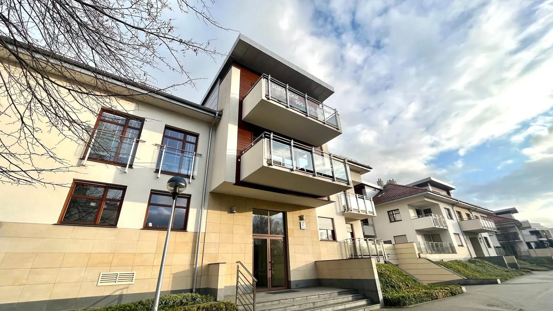 Agapella Apartamenty- Apartament Nadmorski With Balcony, Free Parking Gdańsk Apartamento